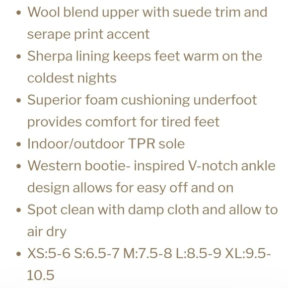 Ariat "Bootie Slipper" Grey Southwestern Aztec Pattern | Women's Size 6.5 - 7 - Picture 11 of 12